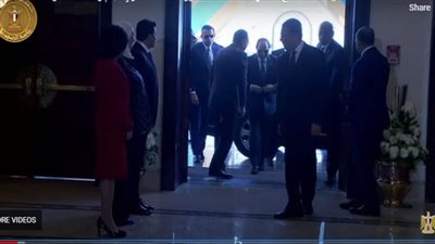 عاجل.. الرئيس السيسي يصل إلى مقر احتفالية 
