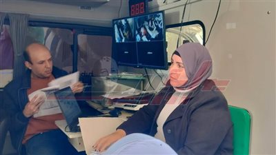  35 خدمة قدمتها سيارة المركز التكنولوجي المتنقل وإصدار 16 رخصة فورية بكفر الشيخ