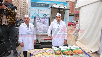 توافر السلع الغذائية بمعارض 