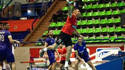 الأهلي يفوز على الجزيرة بدوري محترفي اليد