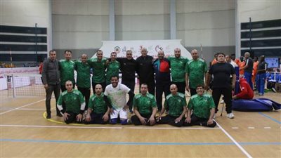 مباريات قوية في نصف نهائي البطولة الأفروعربية للكرة الطائرة جلوس