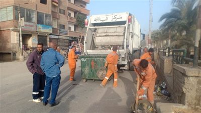 محافظ أسيوط رفع 580 طن قمامة خلال حملات نظافة وتسوية وتمهيد طرق بـ4 مراكز 