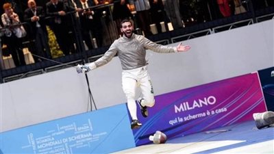 زياد السيسي يضمن ميدالية لمصر بكأس العالم لسلاح السيف بإيطاليا