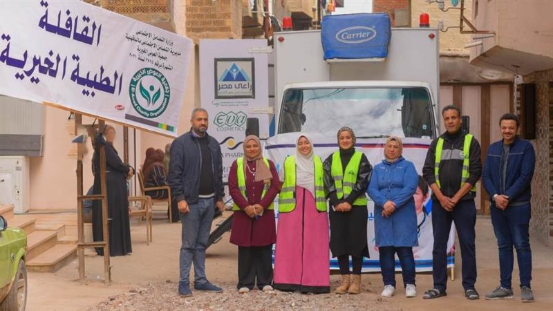 قوافل طبية لحزب الجيل