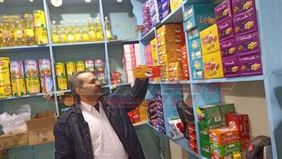 تحرير 7 محاضر مخالفات تموينية بقلين في كفر الشيخ 