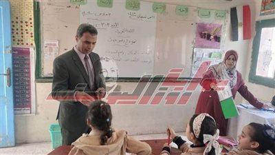 د. علاء جودة يتفقد المدارس للاطمئنان على انتظام العملية التعليمية