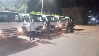 دعم منظومة النظافة بمركز ديرمواس بمعدات جديدة ضمن الخطة الاستثمارية