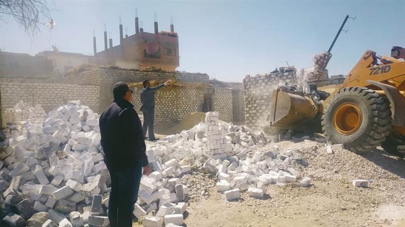 جانب من حملة الإزالات