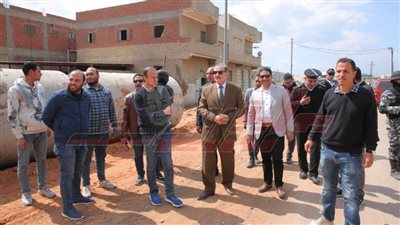 توسعة ورفع كفاءة دائري عاصمة كفر الشيخ