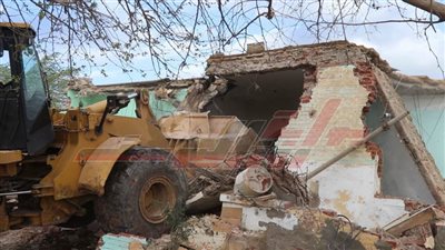 الموجة الـ 22 تنفذ 20 قرار إزالة على أملاك الدولة بعاصمة كفر الشيخ