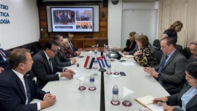 وزير الصحة يبحث التعاون مع نظيره الكوبي