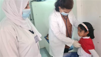 الكشف على 696 مواطنًا في قافلة طبية مجانية بوادي النطرون