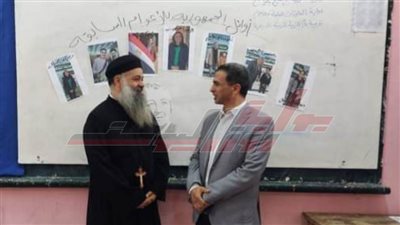 د. علاء جودة يشهد منافسات مسابقة الثقافة المسيحية بكفر الشيخ