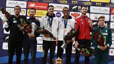 مصر تحصد ذهبية وفضية كأس العالم للخماسي الحديث للرجال بالقاهرة