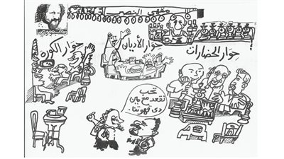 كاريكاتير رمضان .. كل يوم فنان .. الفنان جورج بهجوري  