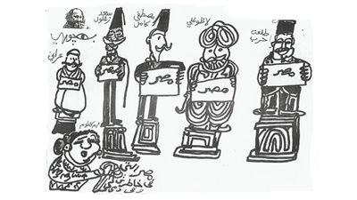 كاريكاتير رمضان .. كل يوم فنان .. الفنان جورج بهجوري  