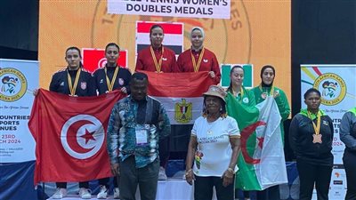 تنس الطاولة يحصد 3 ميداليات جديدة في منافسات الزوجي بدورة الألعاب الإفريقية 
