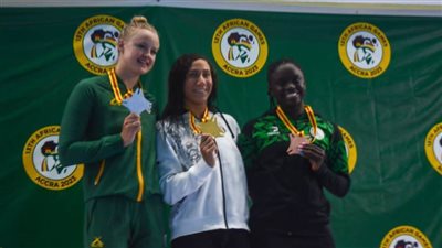 السباحة المصرية تعطل جنوب إفريقيا بدورة الألعاب الإفريقية