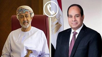 الرئيس السيسي يهنئ سلطان عمان بمناسبة حلول شهر رمضان الكريم