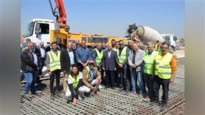 عاجل.. وزير النقل يتفقد مواقع العمل بالمرحلة الثانية من مشروع تطويرالطريق الدائري