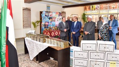 محافظة الإسكندرية تستقبل 70 كرتونة محملة بنسخ مَصَاحف مهداة من قنصلية المملكة العربية السعودية