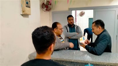  وكيل صحة سوهاج يزور مستشفى سوهاج العام ليلاً