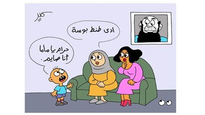 كاريكاتير رمضان .. كل يوم فنان .. الفنان سمير عبد الغني 