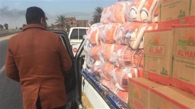 ضبط 6 أطنان من السلع التموينية المدعمة قبل بيعها بالسوق السوداء بالشرقية