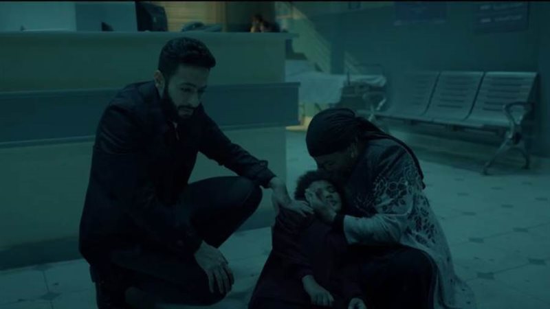 مشهد من مسلسل المداح