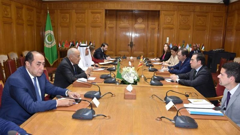 ابو الغيط يستقبل