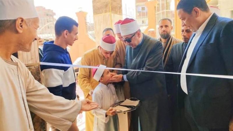 وكيل الأوقاف يفتتح