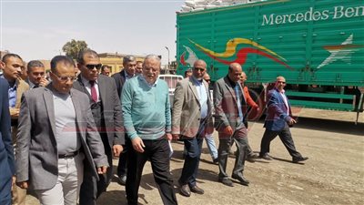 موسم الحصاد..بدء استلام محصول البنجر بمصانع سكر أبوقرقاص الجديدة.. صور