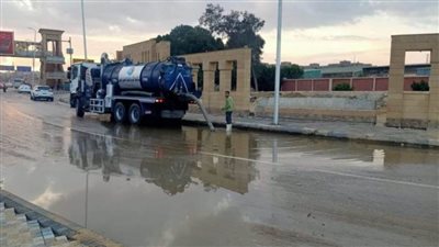 أسوان تعلن الطوارئ مع استمرار هطول الأمطار