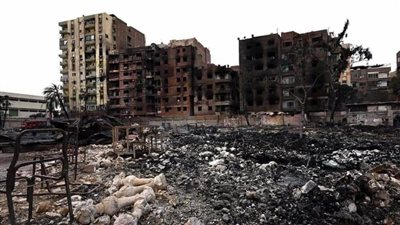 وزيرة التضامن الاجتماعي توجه بصرف إعانة فورية للأسر المضارة من حريق العمرانية 