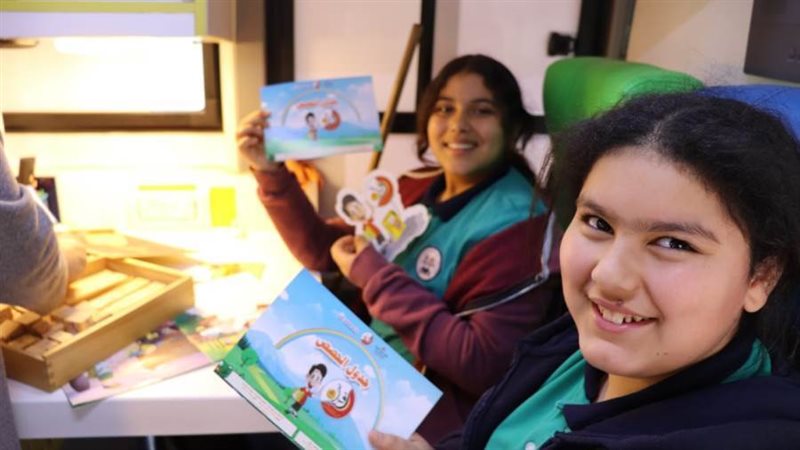 تنظيم ٧ ورش عمل بمدرسة