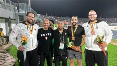 ألعاب القوى يحصد 3 ميداليات في اليوم الأول لمشاركته بدورة الألعاب الإفريقية