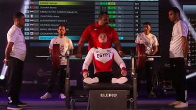 7 ميداليات حصيلة مصر في اليوم الأول من كأس العالم لرفع الأثقال البارالمبي