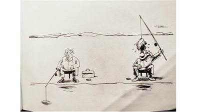 كاريكاتير رمضان .. كل يوم فنان .. الفنان عبدالرحمن عجور 