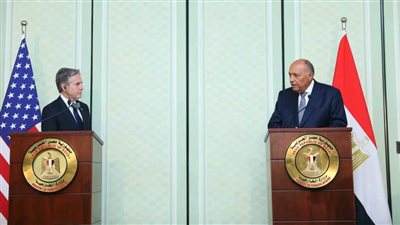 شكري: كلما توثقت العلاقات المصرية الأمريكية تحقق الاستقرار الاقليمي