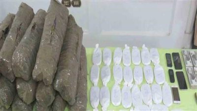 ضبط 8 أشخاص لقيامهم بالاتجار في المواد المخدرة بالقاهرة