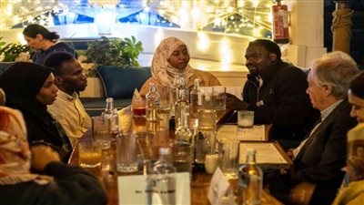 الأمين العام للأمم المتحدة يجتمع بلاجئين سودانيين في القاهرة