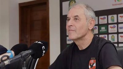 مؤتمر صحفي لمارسيل كولر للحديث عن مباراة الأهلي وسيمبا التنزاني