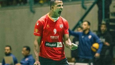 تفاصيل إصابة محمد عسران نجم طائرة الأهلي وموعد عودته