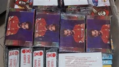 ضبط وإعدام 14 ألف قطعة ألعاب نارية محظور تداولها بالشرقية 