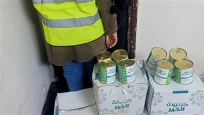 مصر الخير توزع 17 ألف كرتونة مواد غذائية على الأسر الأولى بالرعاية بالبحيرة
