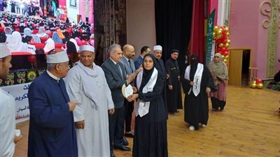 تكريم 140 من حفظة القرآن الكريم في حفل مؤسسة نشر البسمة بأسوان