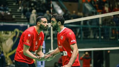 فوز الأهلي والزمالك في أولى مباريات نصف نهائي دوري الطائرة رجال 