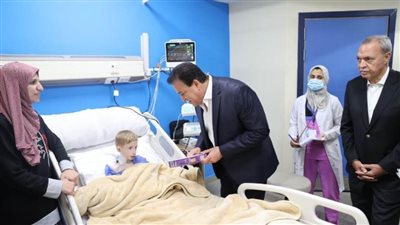 وزير الصحة يفتتح وحدة رعاية مركزة للأطفال بمستشفى القناطر الخيرية