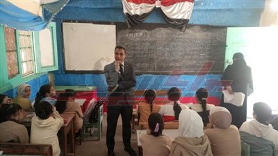 د. علاء جودة يطمئن على انتظام العملية التعليمية بمدارس كفر الشيخ