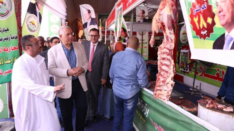 خلال تفقد وزير الزراعة